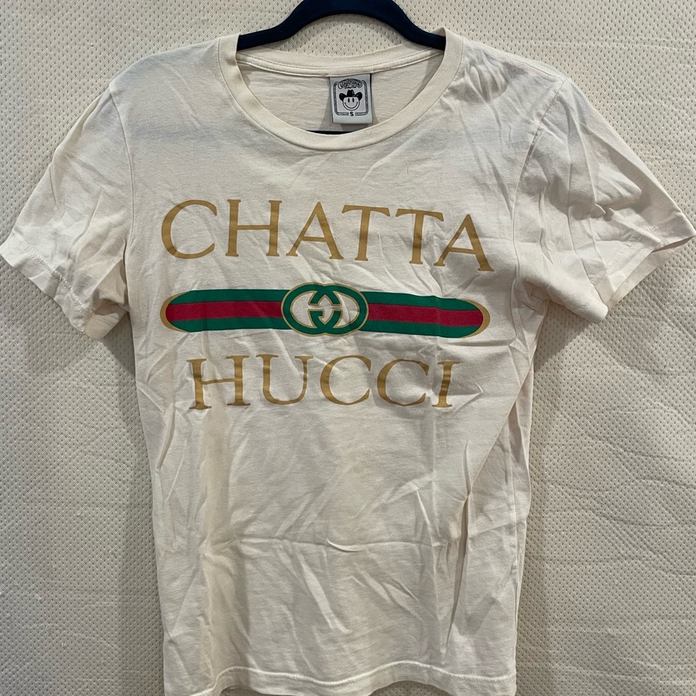 Cream Graphic T-Shirt